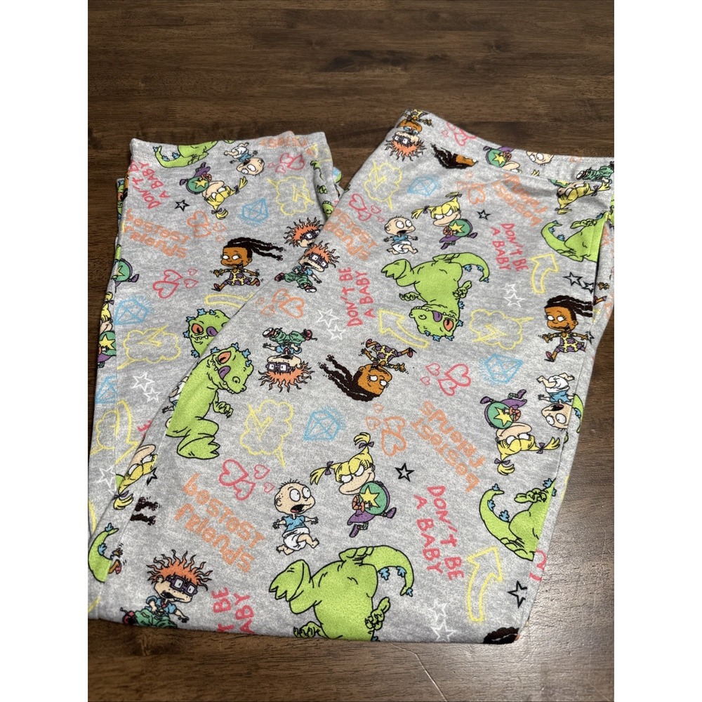 Xbox Pajamas Women XL Lounge Pajama‎ Pant PJs Rugrats Nickelodeon Soft 16/18